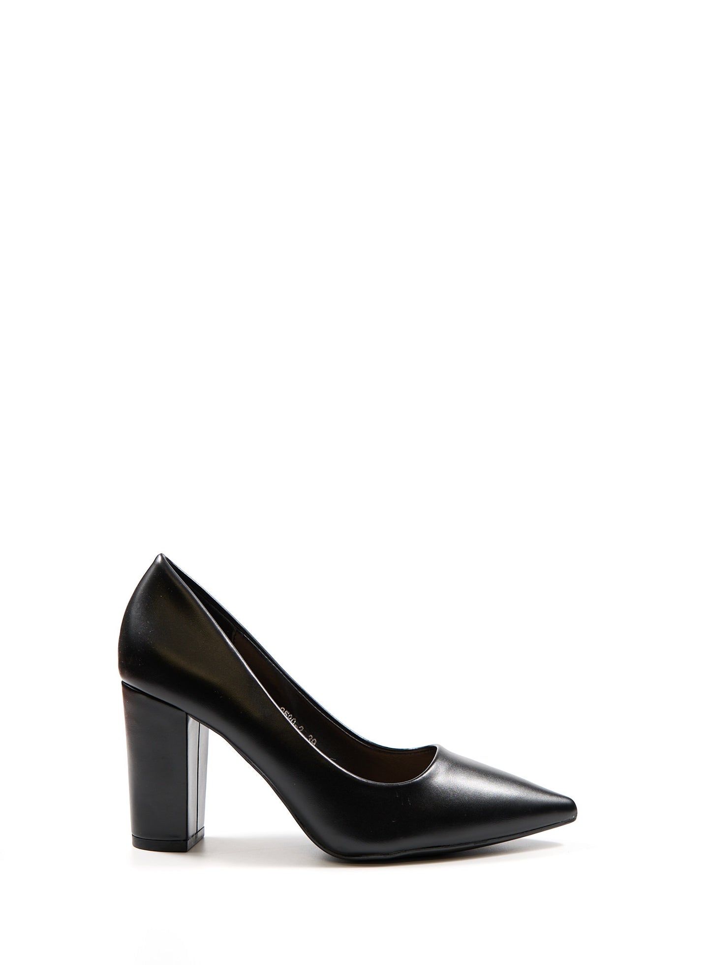 Escarpin Talon Carré - Influence Chaussure, Mules et Sandales, livraison Réunion 974 Noir / 36 Influence