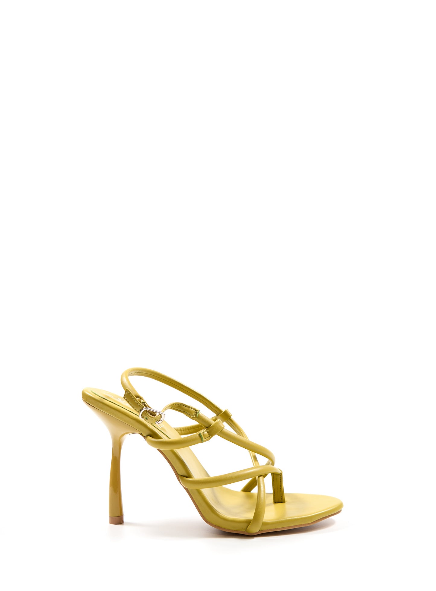 Sandale Talon Ava - Influence Chaussure, Mules et Sandales, livraison Réunion 974 Jaune / 36 Influence