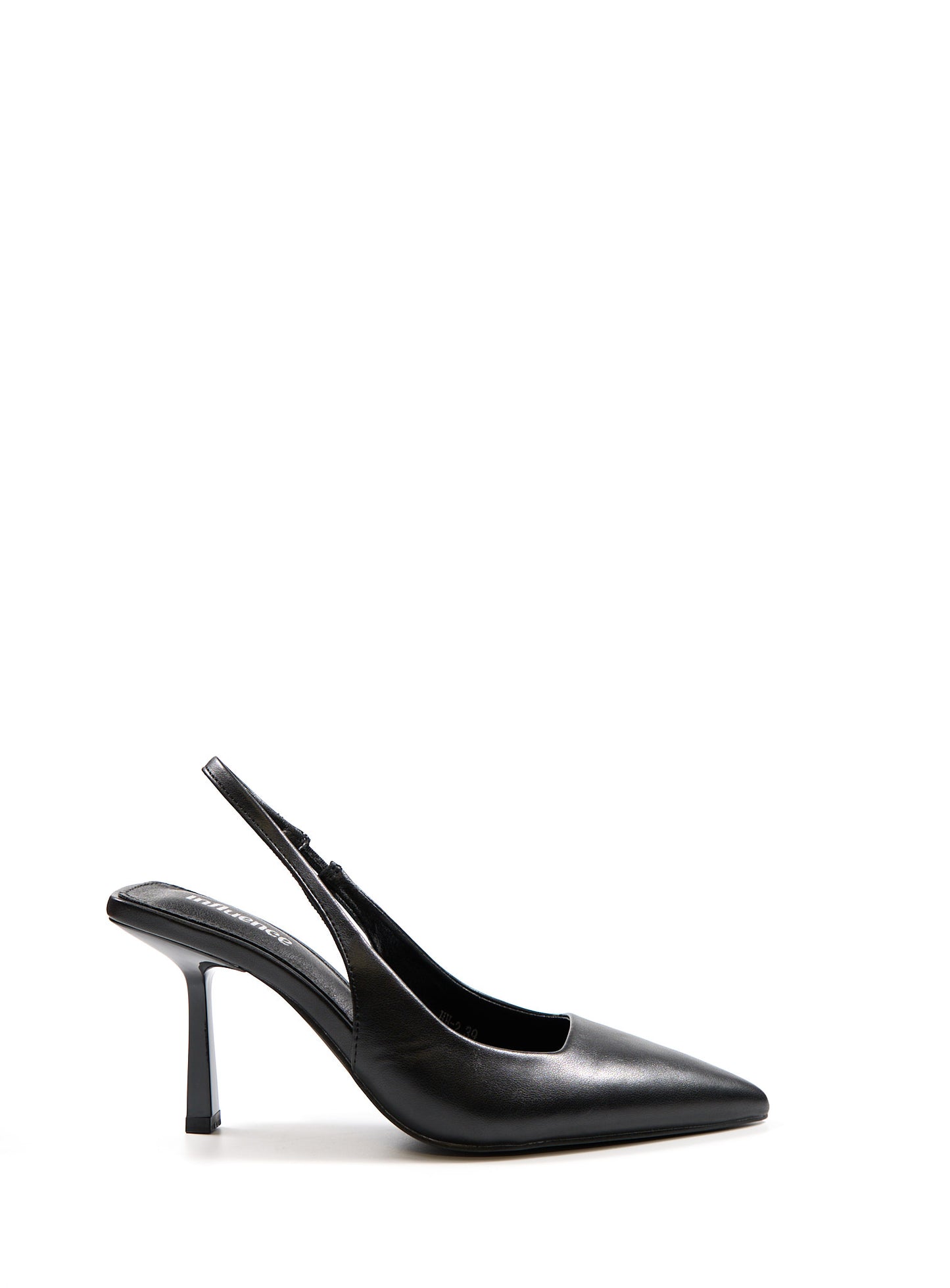 Escarpin à bride arrière - Influence Chaussure, Mules et Sandales, livraison Réunion 974 Noir / 36 Influence