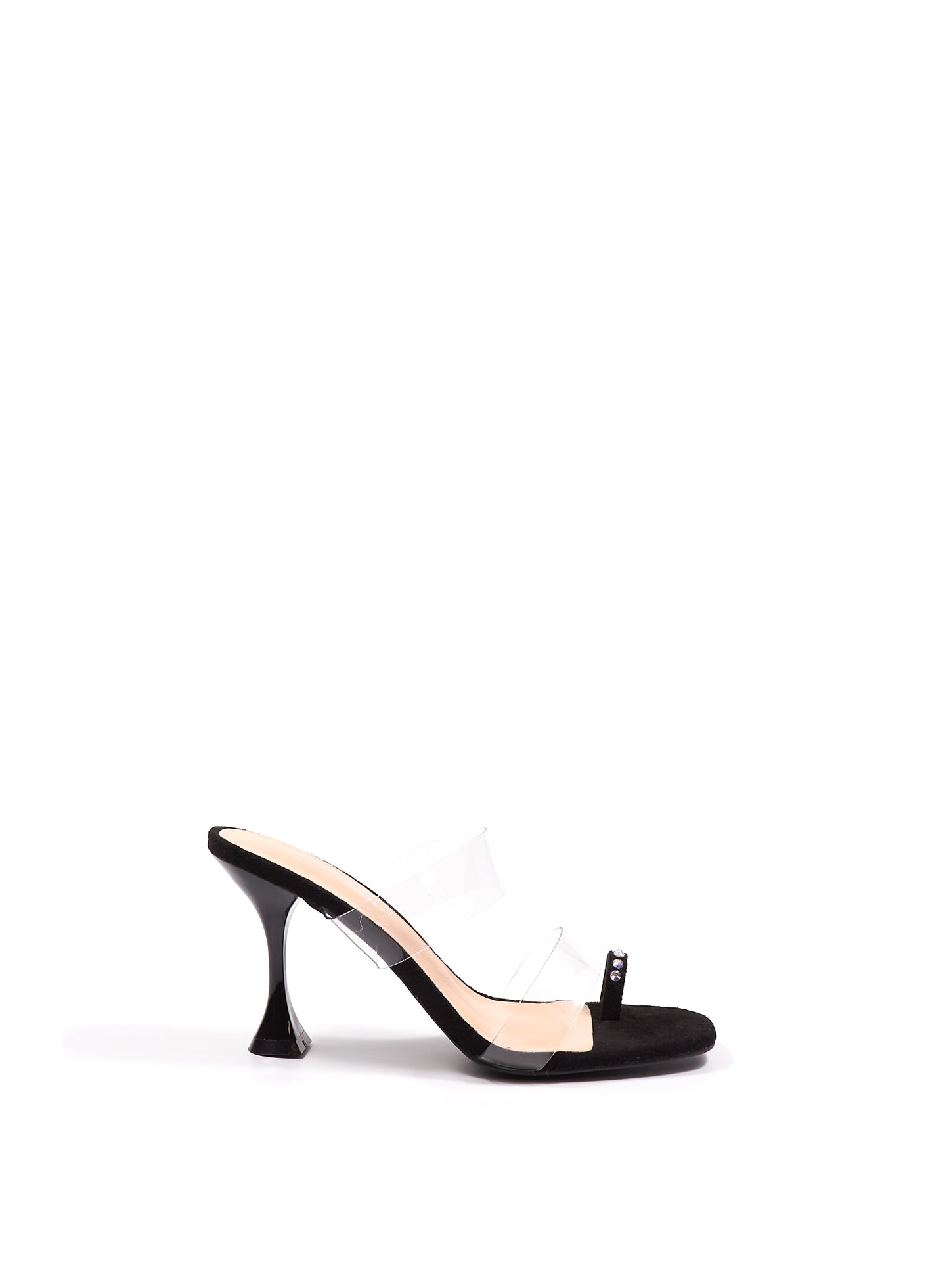 Mule Talon Julia - Influence Chaussure, Mules et Sandales, livraison Réunion 974 Noir / 35 Influence