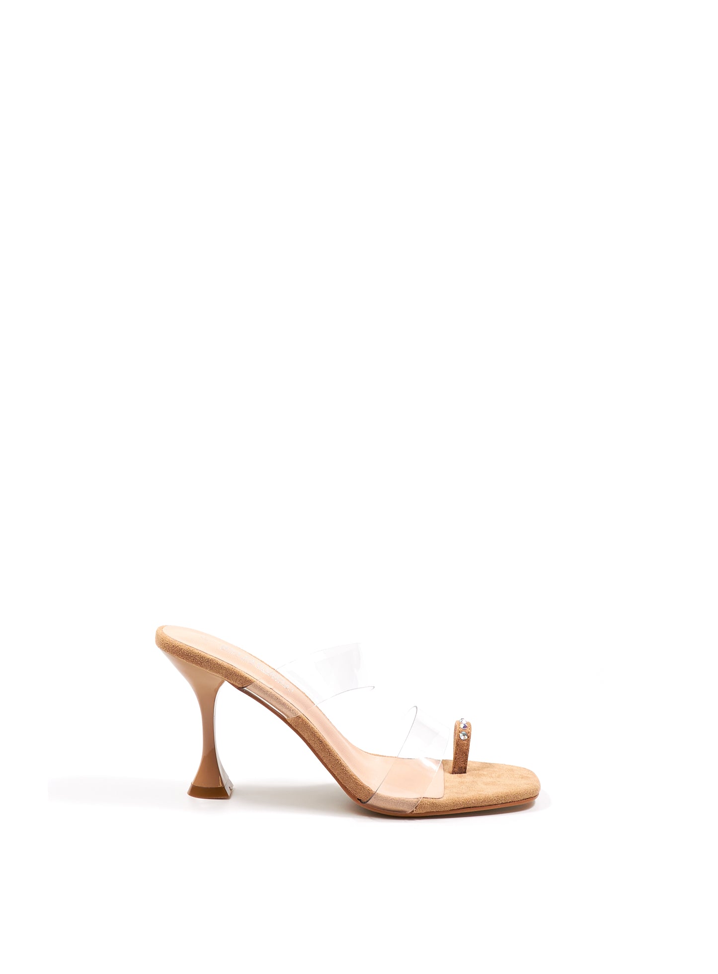 Mule Talon Julia - Influence Chaussure, Mules et Sandales, livraison Réunion 974 Nude / 35 Influence