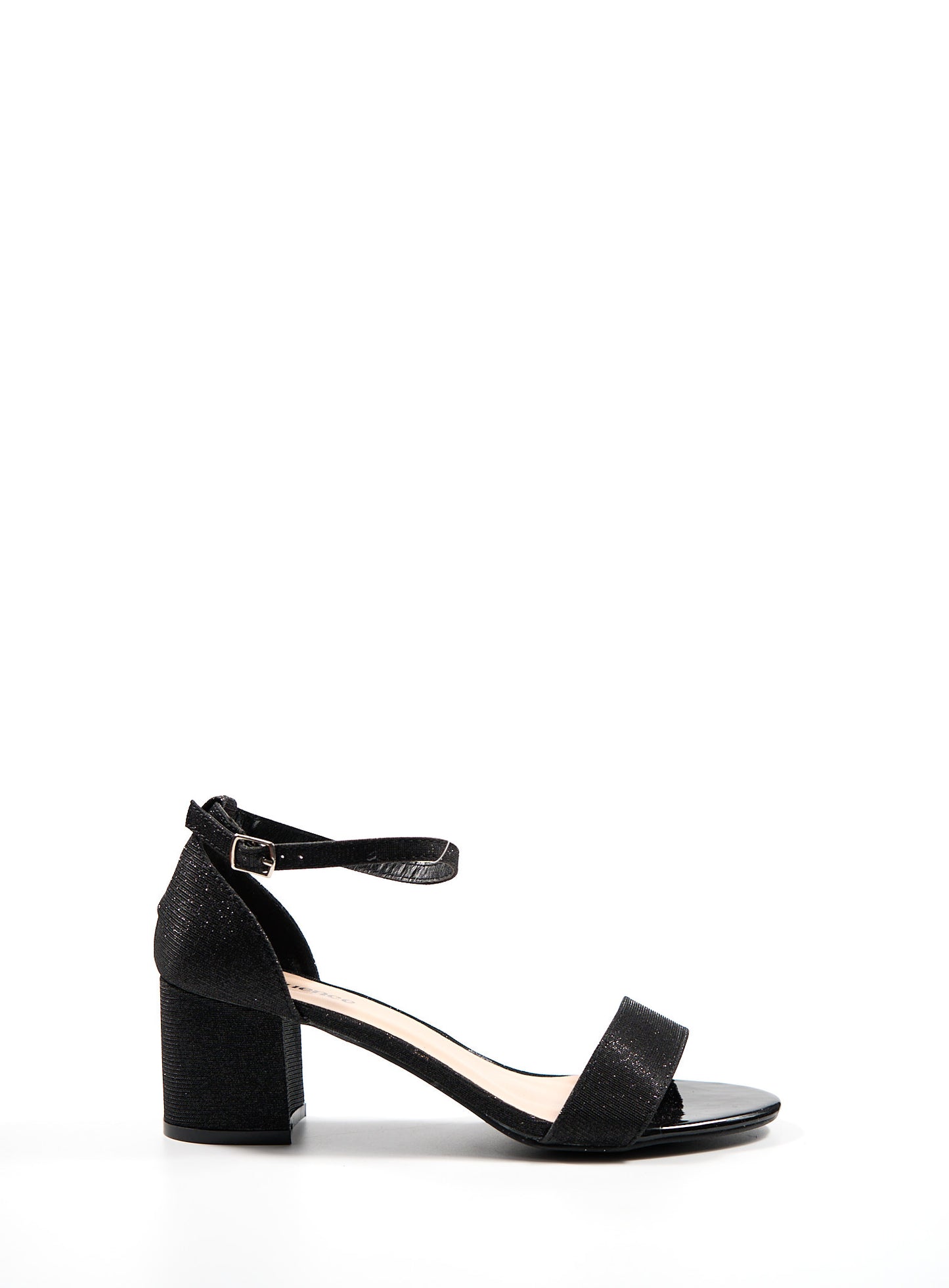 Sandale Talon Brillant - Influence Chaussure, Mules et Sandales, livraison Réunion 974 Noir / 36 Influence
