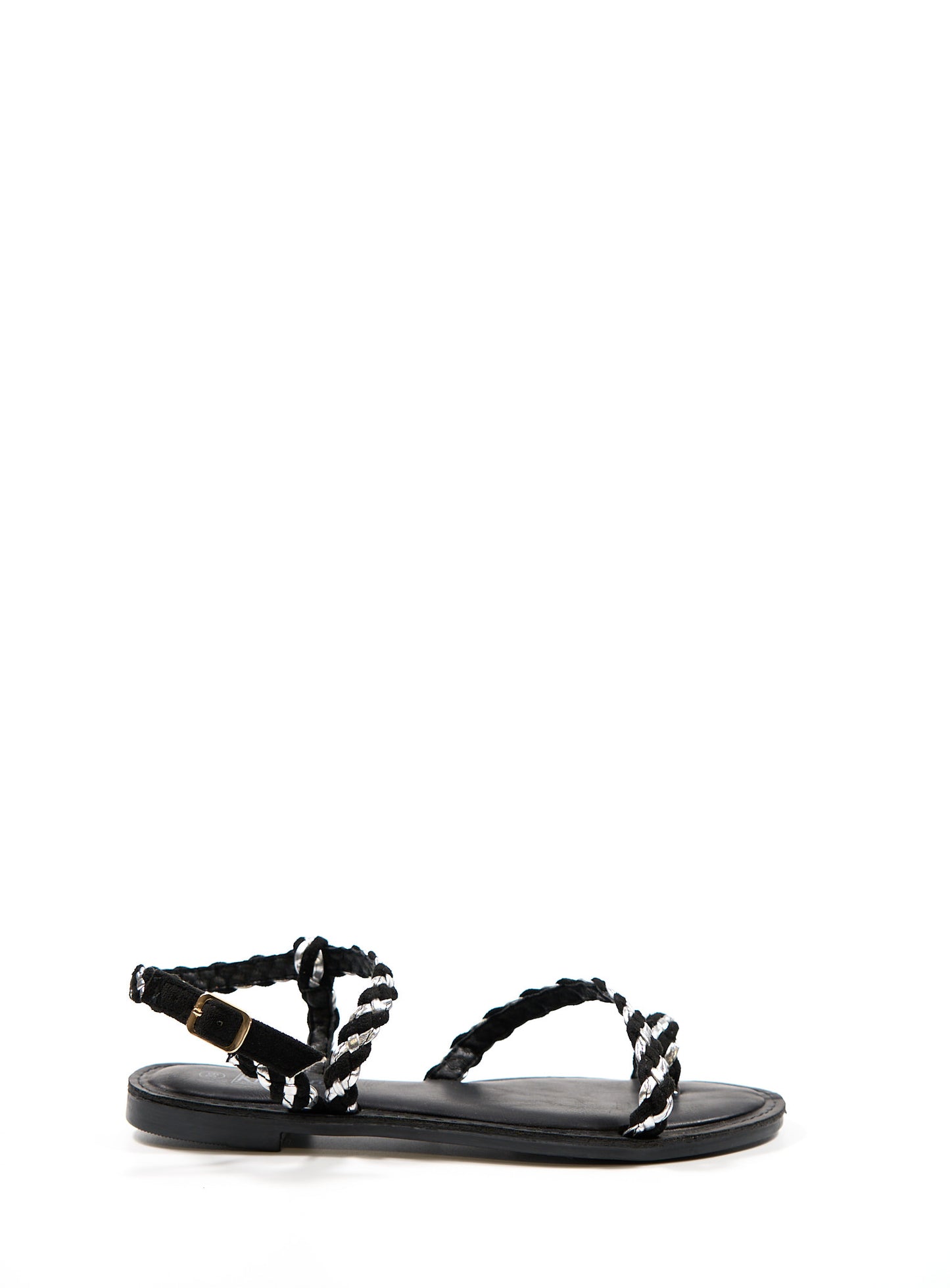 Sandale plate Molly - Influence Chaussure, Mules et Sandales, livraison Réunion 974 Noir / 36 Influence