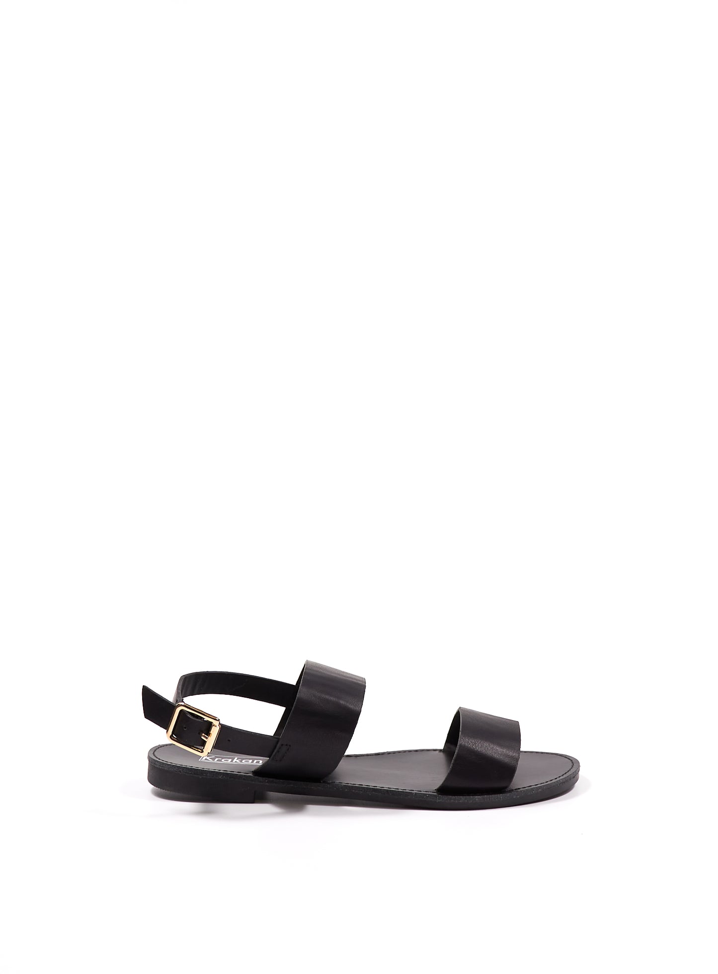 Sandale plate Zara - Influence Chaussure, Mules et Sandales, livraison Réunion 974 Noir / 36 Influence