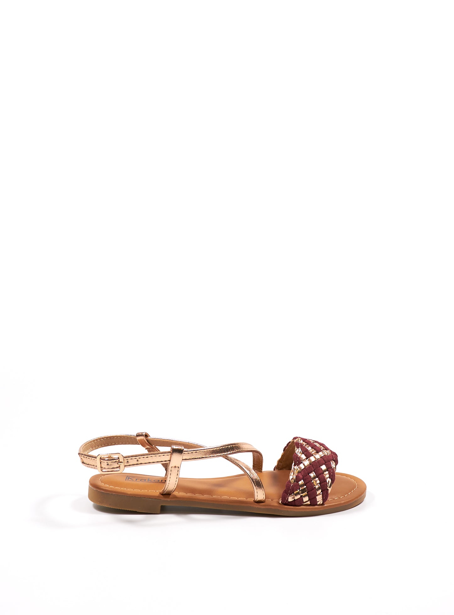 Sandale plate Sabine - Influence Chaussure, Mules et Sandales, livraison Réunion 974 Champagne / 36 Influence
