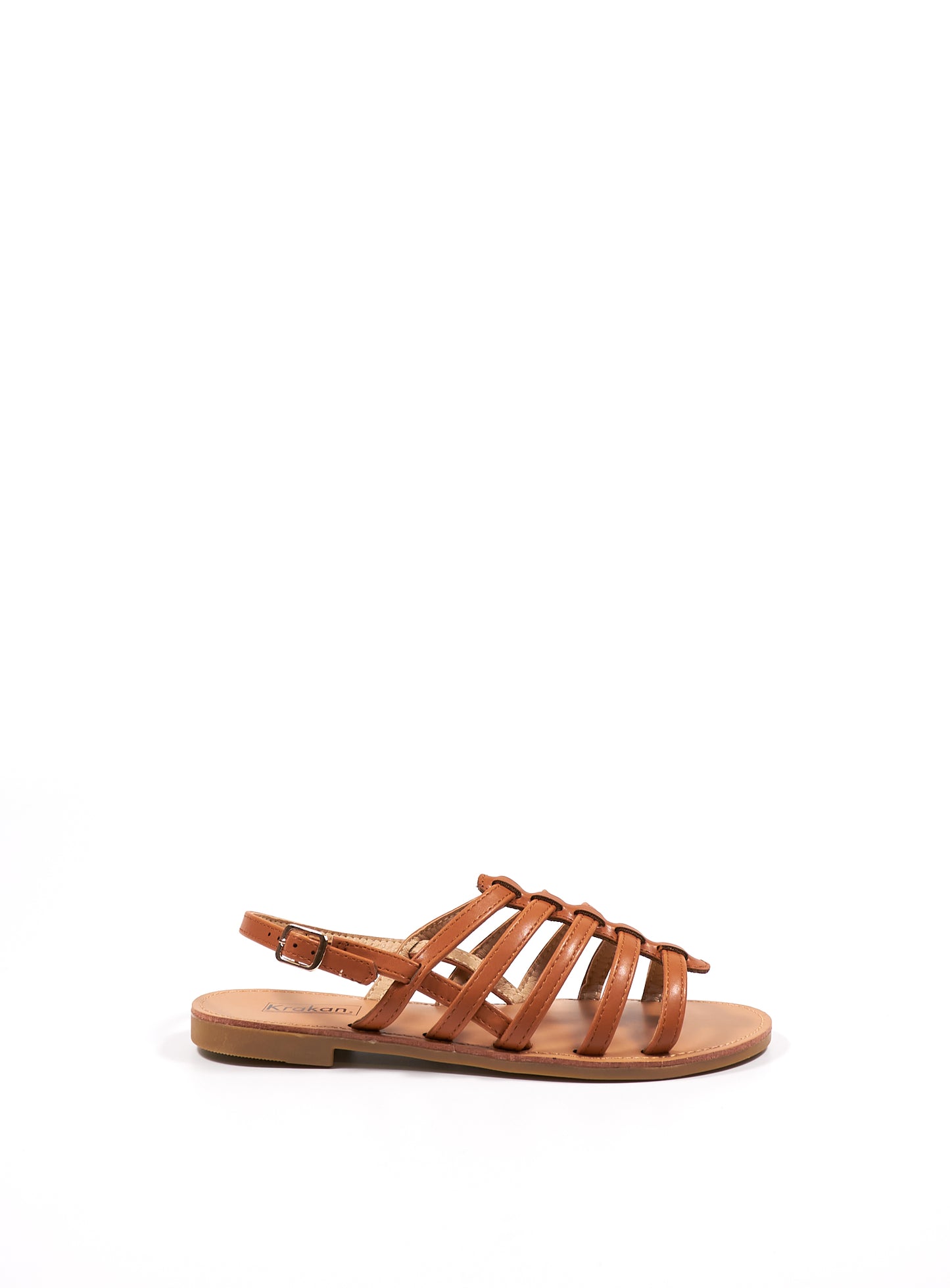 Sandale plate Asya - Influence Chaussure, Mules et Sandales, livraison Réunion 974 Camel / 36 Influence