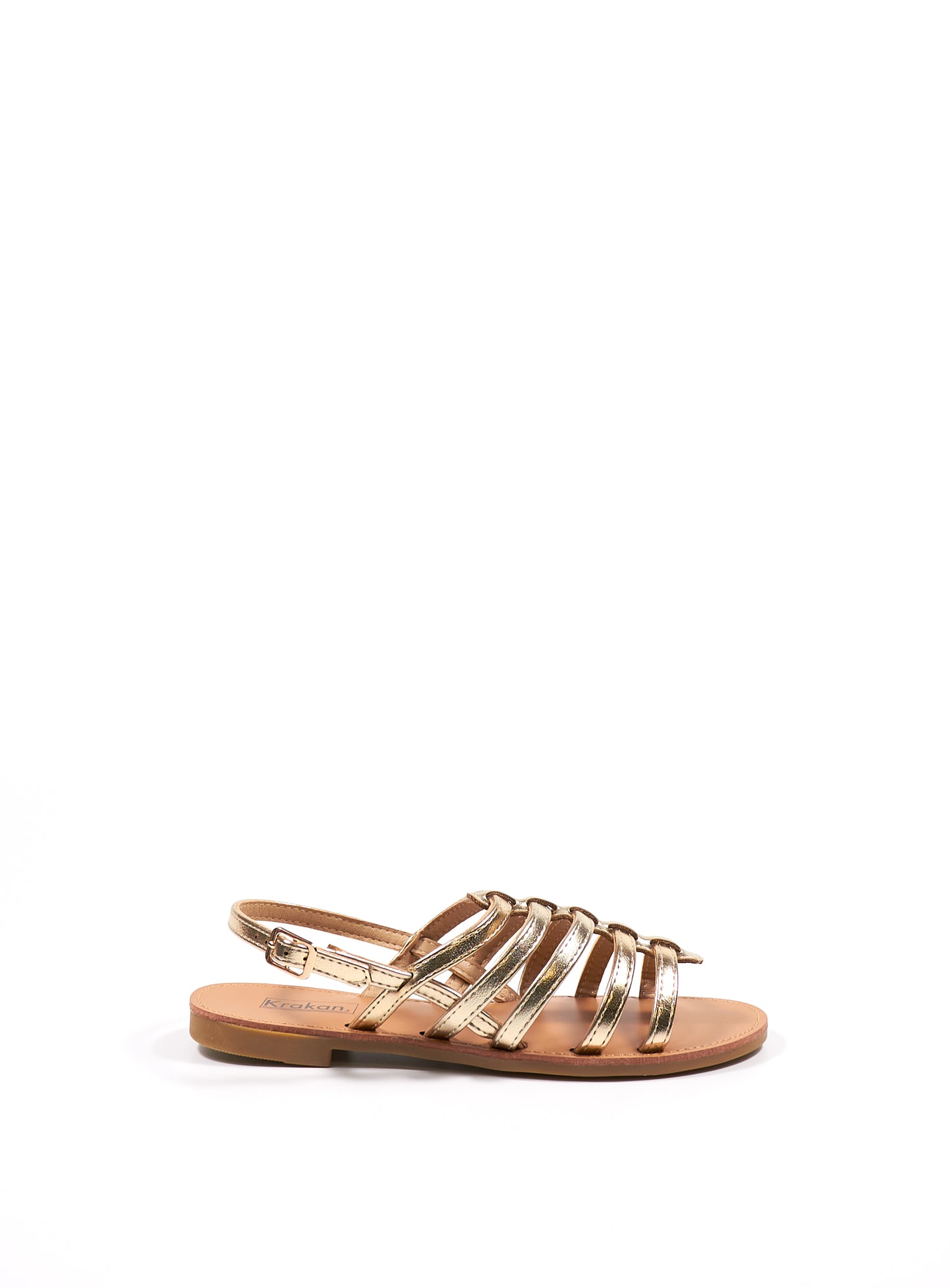 Sandale plate Asya - Influence Chaussure, Mules et Sandales, livraison Réunion 974 Dore / 36 Influence
