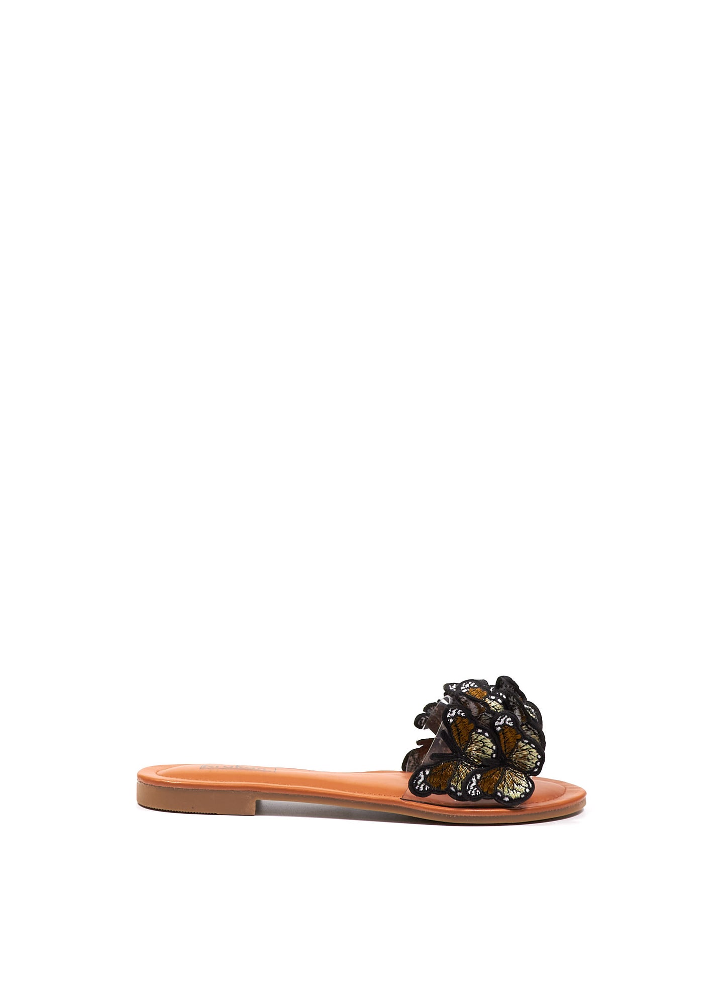 Mule Plate Papilio - Influence Chaussure, Mules et Sandales, livraison Réunion 974 Camel / 36 Influence
