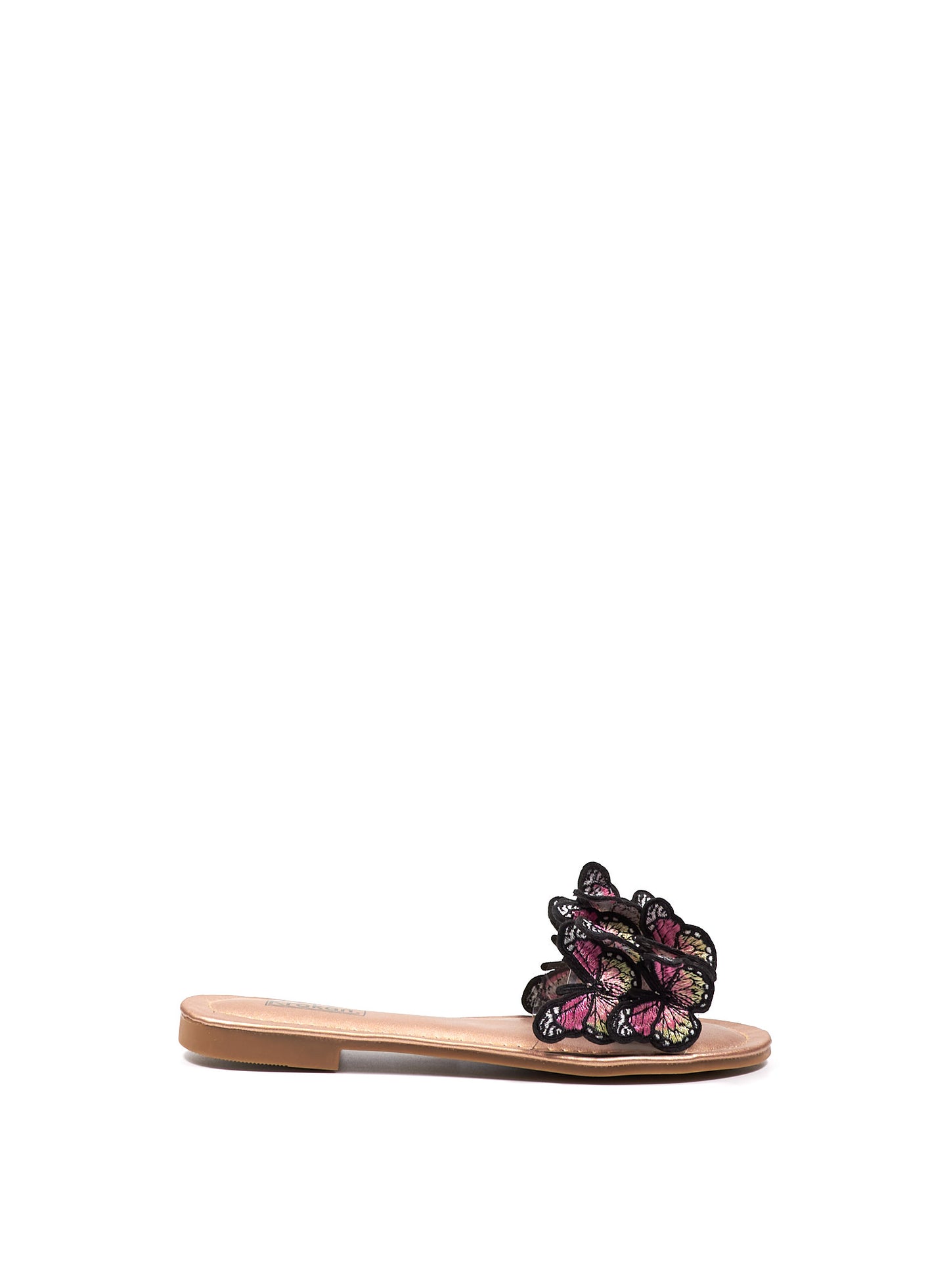 Mule Plate Papilio - Influence Chaussure, Mules et Sandales, livraison Réunion 974 Champagne / 36 Influence