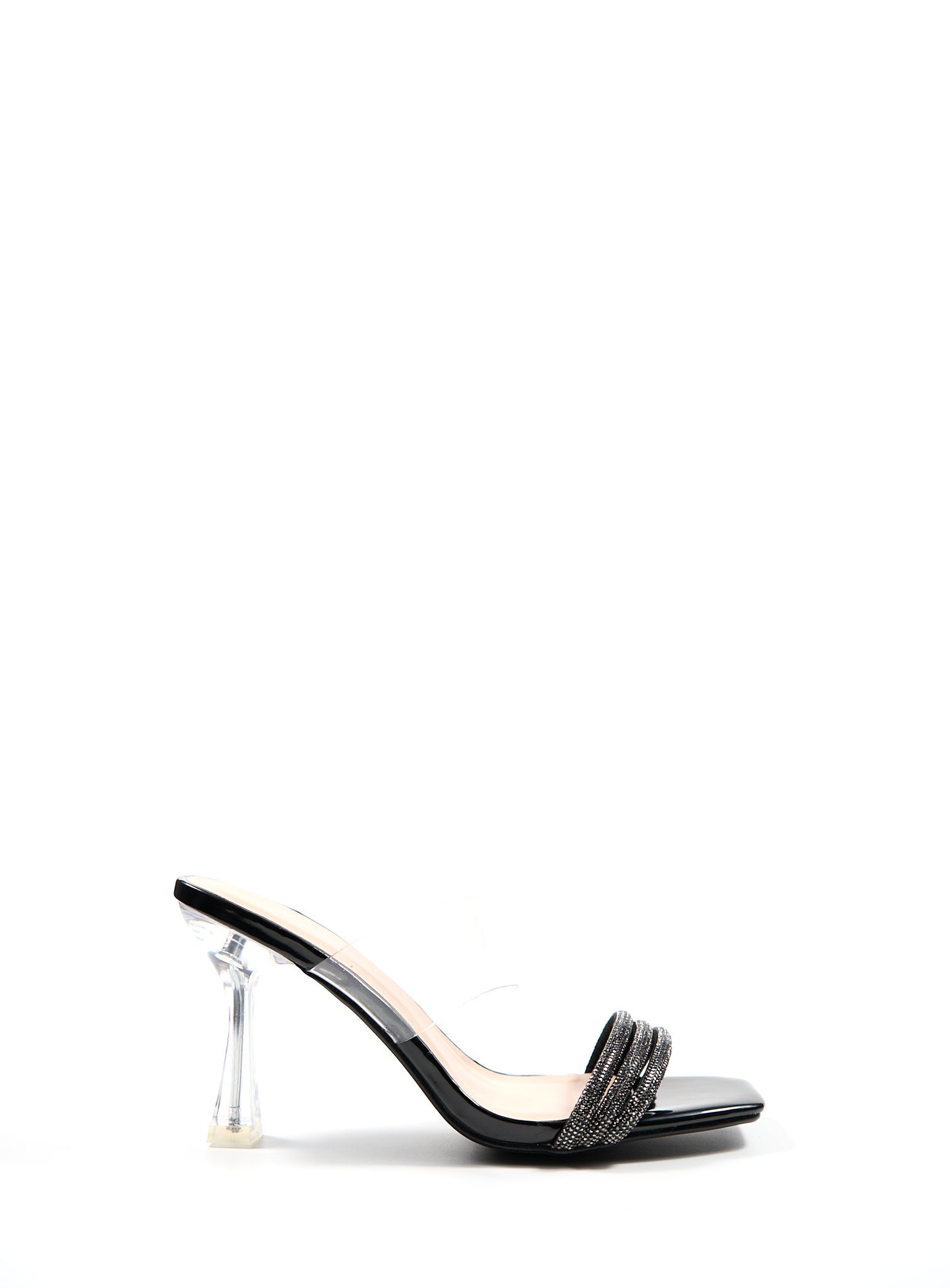 Mule Talon Ruby - Influence Chaussure, Mules et Sandales, livraison Réunion 974 Noir / 35 Influence