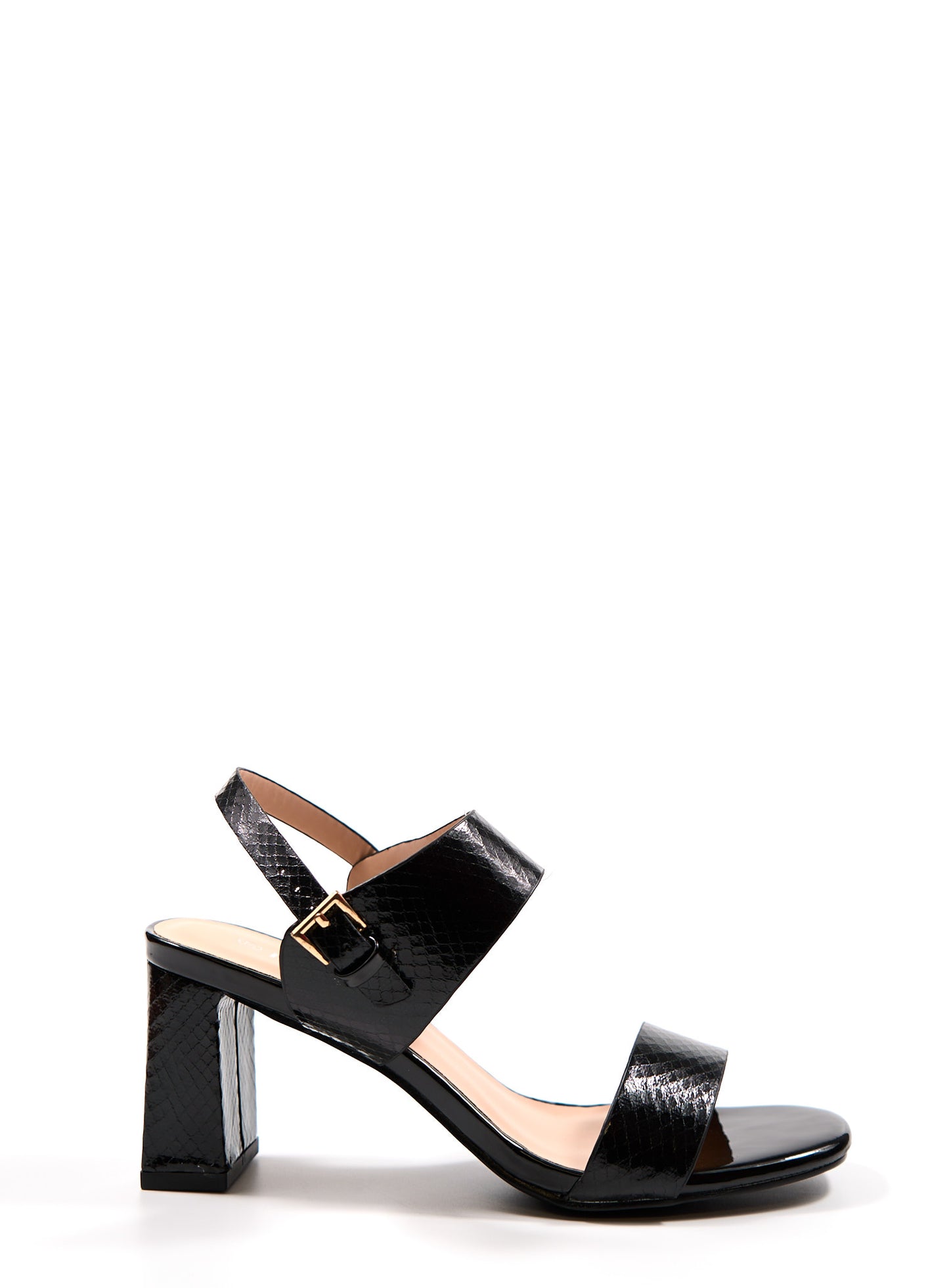Sandale Talon brillant - Influence Chaussure, Mules et Sandales, livraison Réunion 974 Noir / 36 Influence
