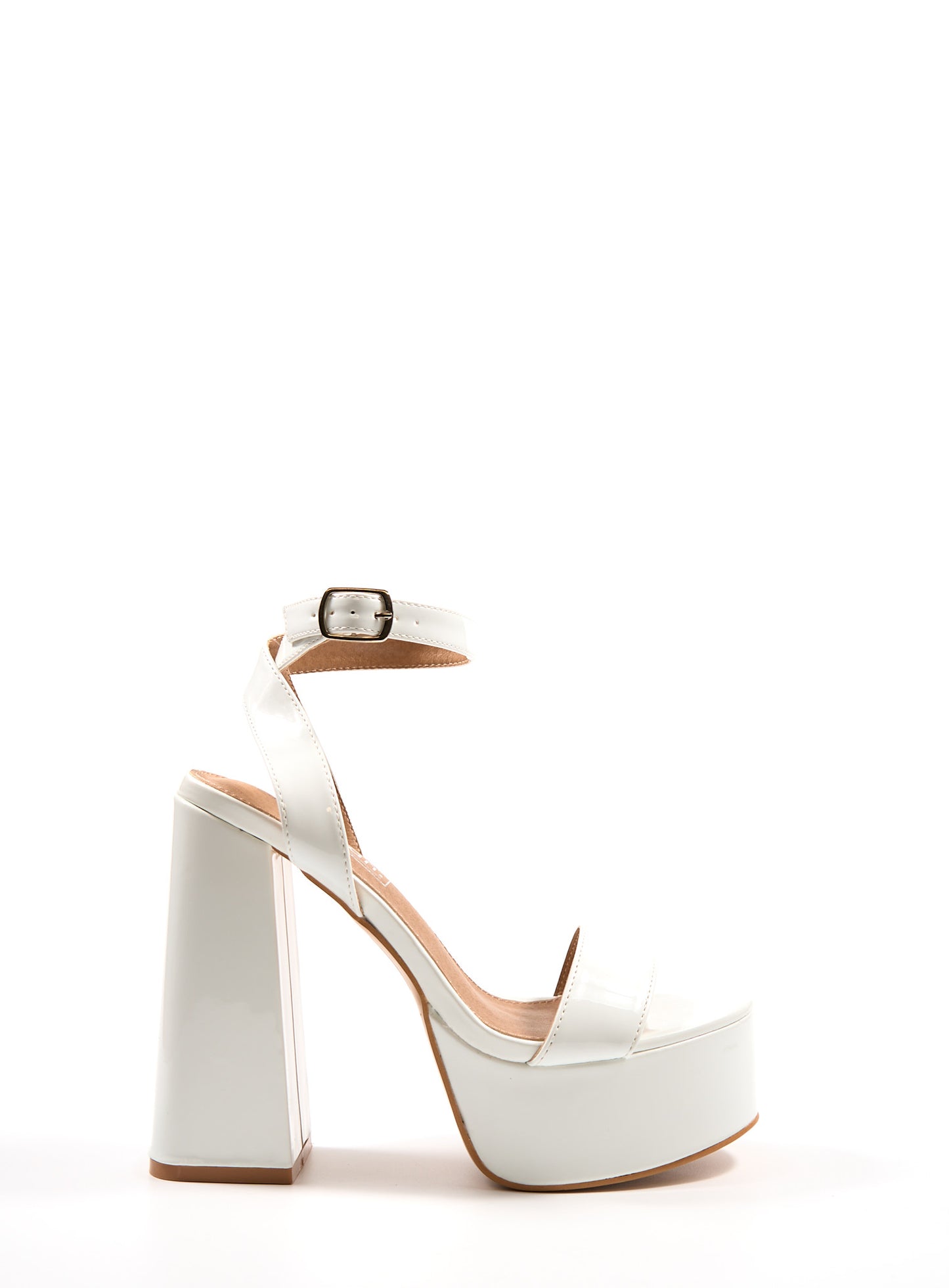 Plateforme Talon Maria - Influence Chaussure, Mules et Sandales, livraison Réunion 974 Blanc / 36 Influence