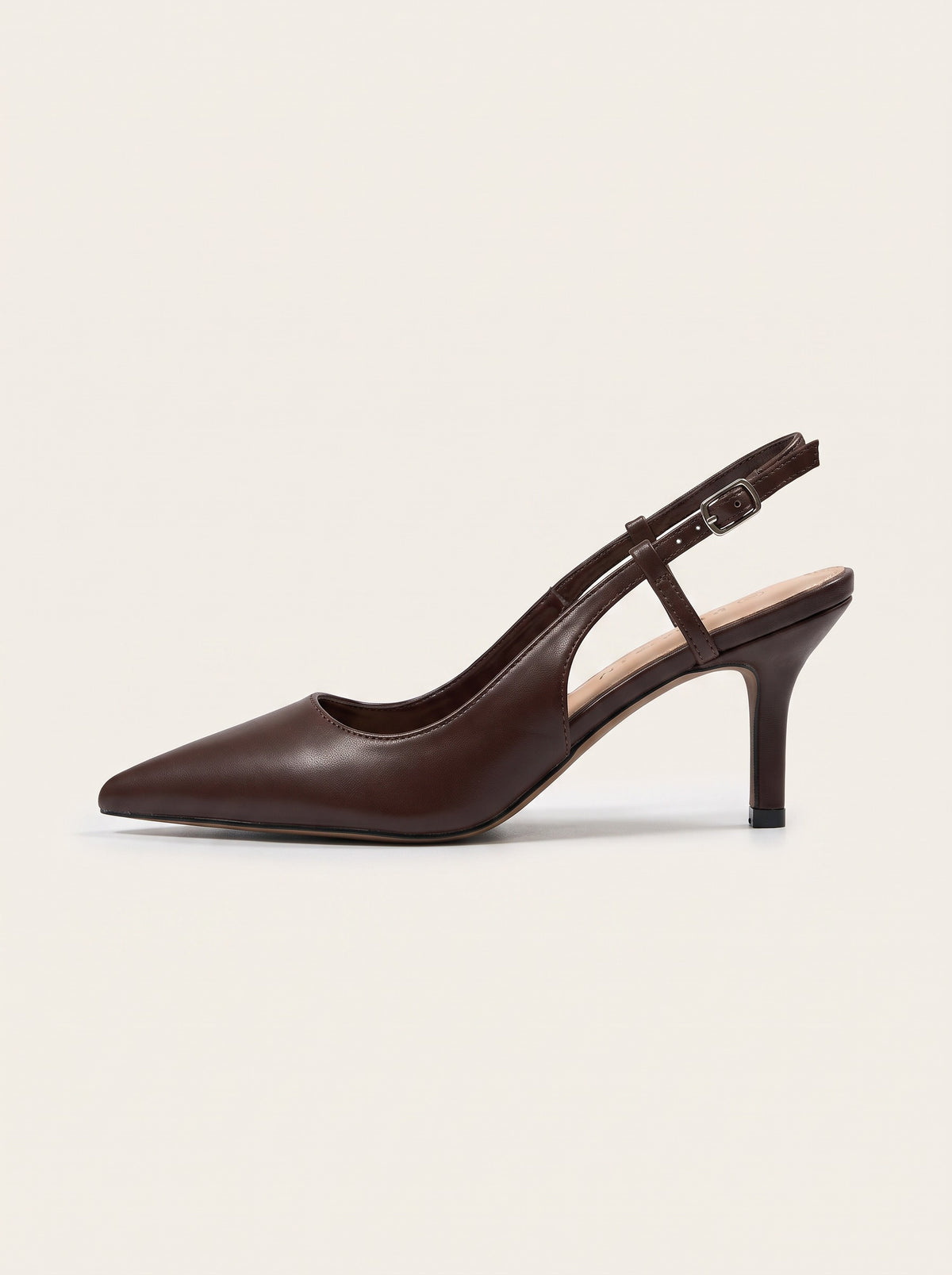 Escarpin Divya-2 coloris Choco vue de profil