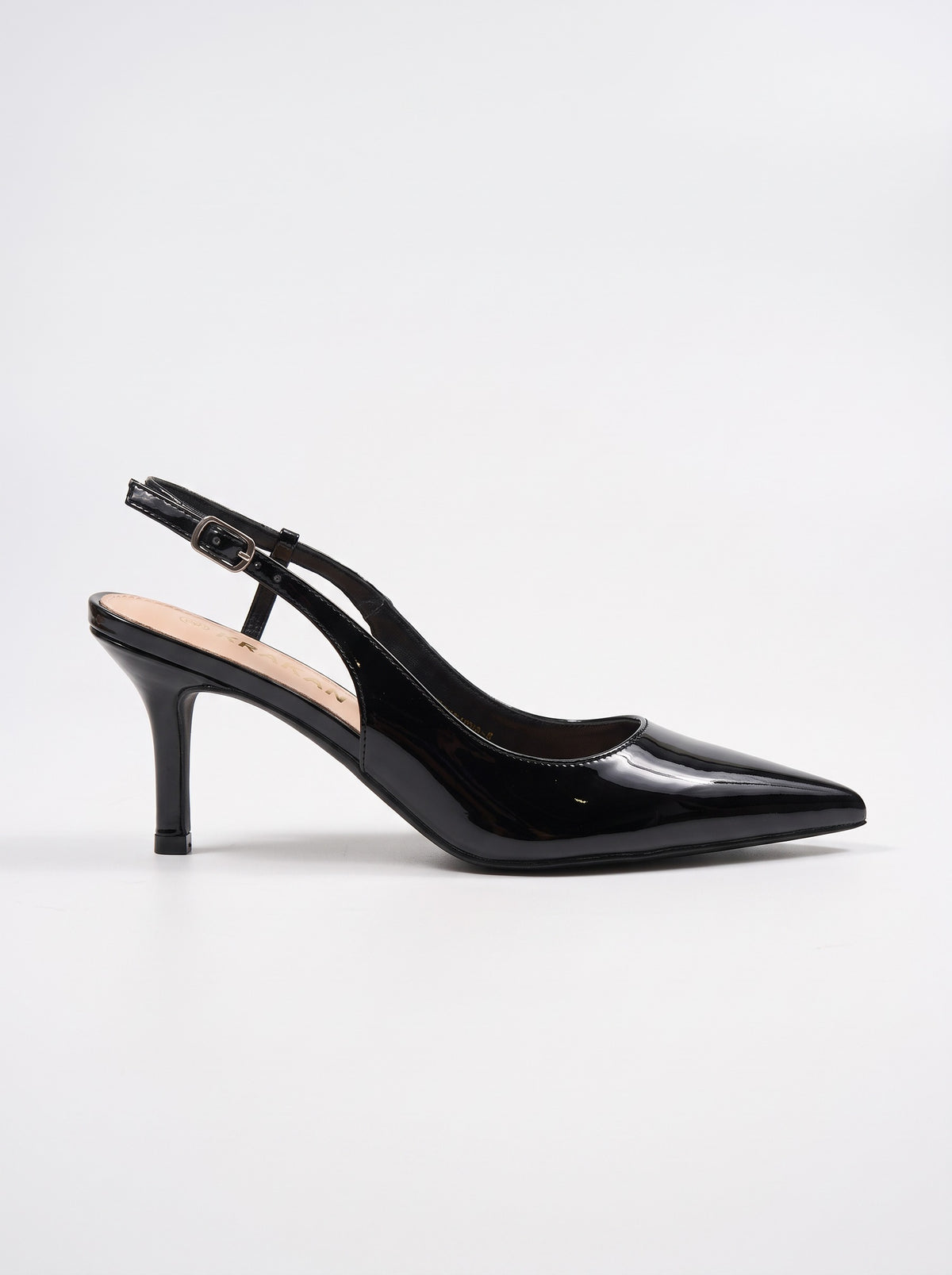 Escarpin Indira-2 coloris Noir vue de profil