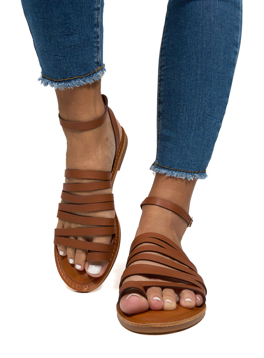 Sandale plate Leotie