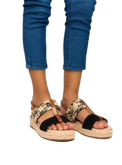 Sandale compensée Libi