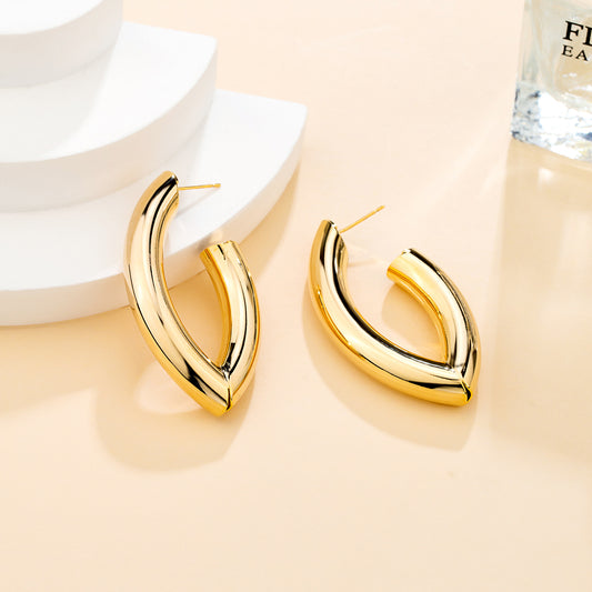 Boucles d’oreilles dorées