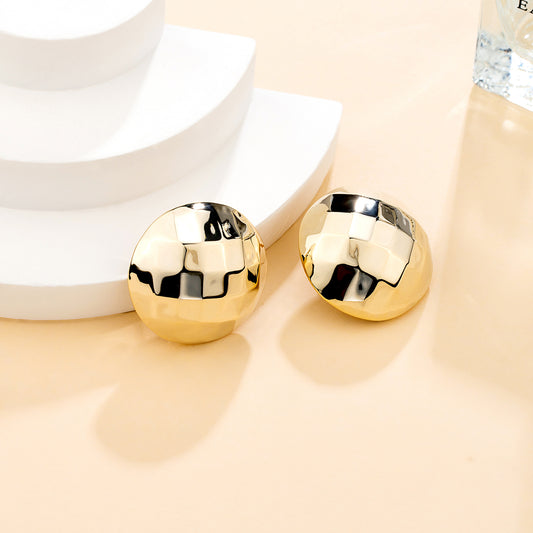 Boucles d’oreilles dorées