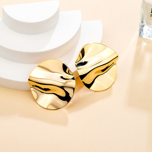 Boucles d’oreilles dorées