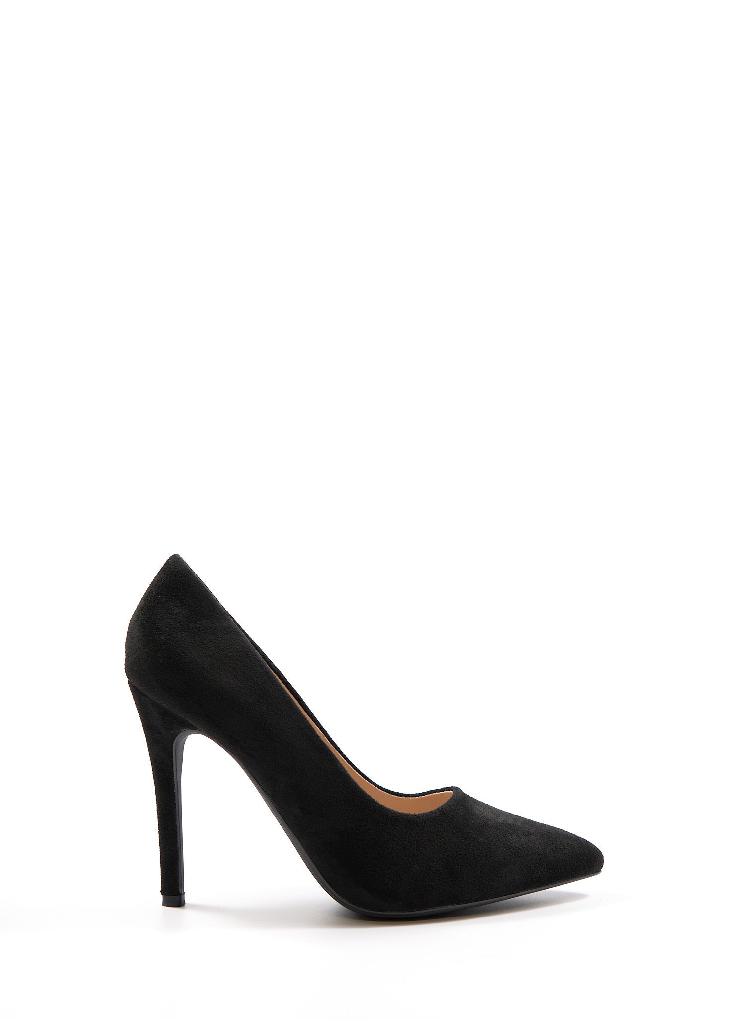 Escarpin Suédine - Influence Chaussure, Mules et Sandales, livraison Réunion 974 Noir / 36 Influence