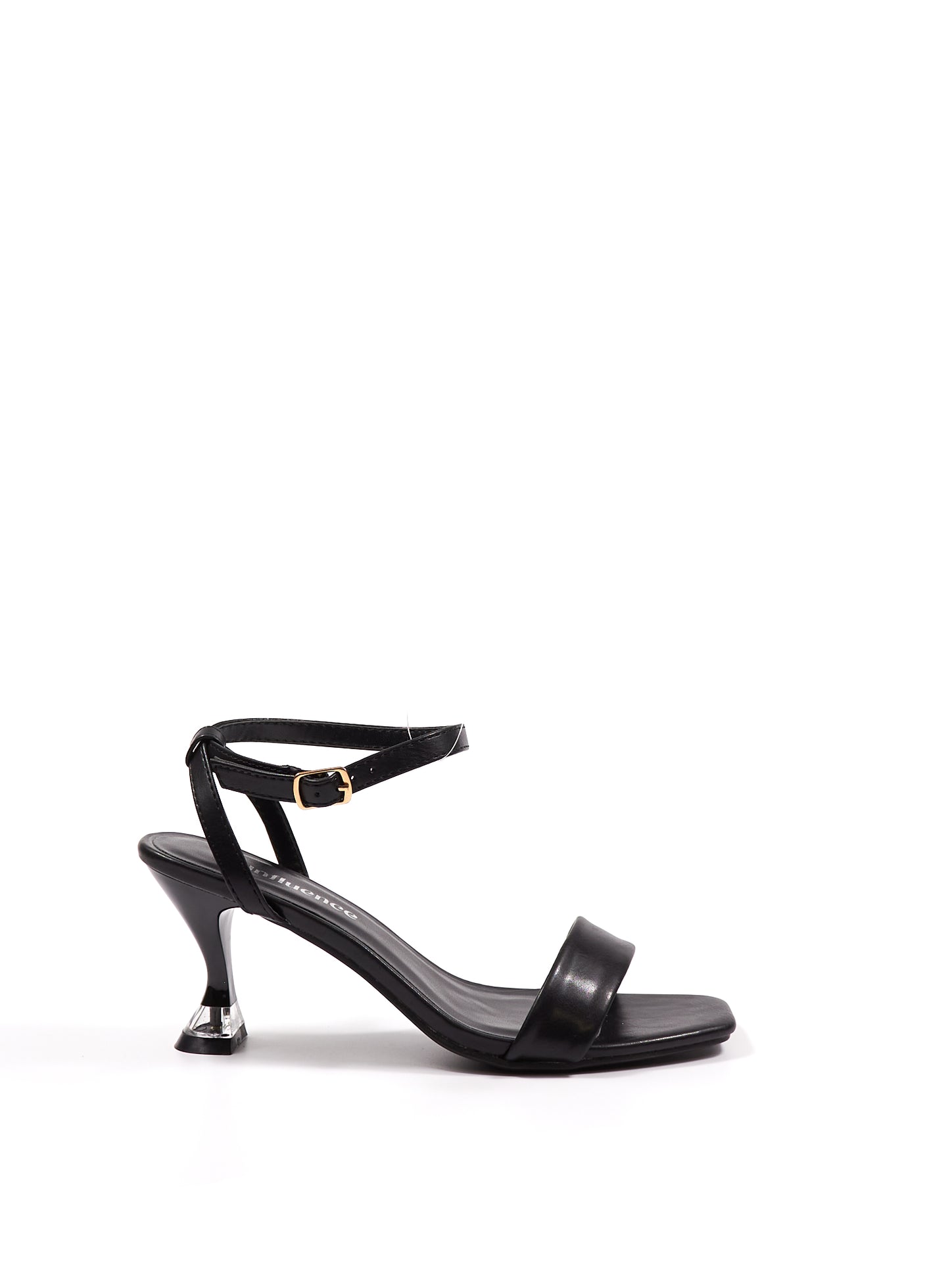 Sandale Talon - Influence Chaussure, Mules et Sandales, livraison Réunion 974 Noir / 35 Influence