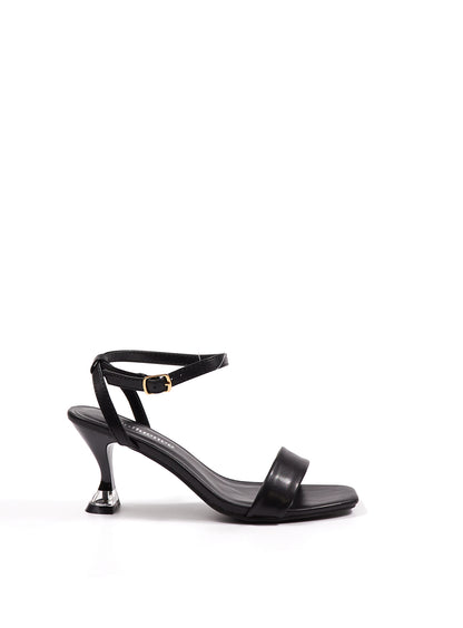 Sandale Talon - Influence Chaussure, Mules et Sandales, livraison Réunion 974 Noir / 35 Influence