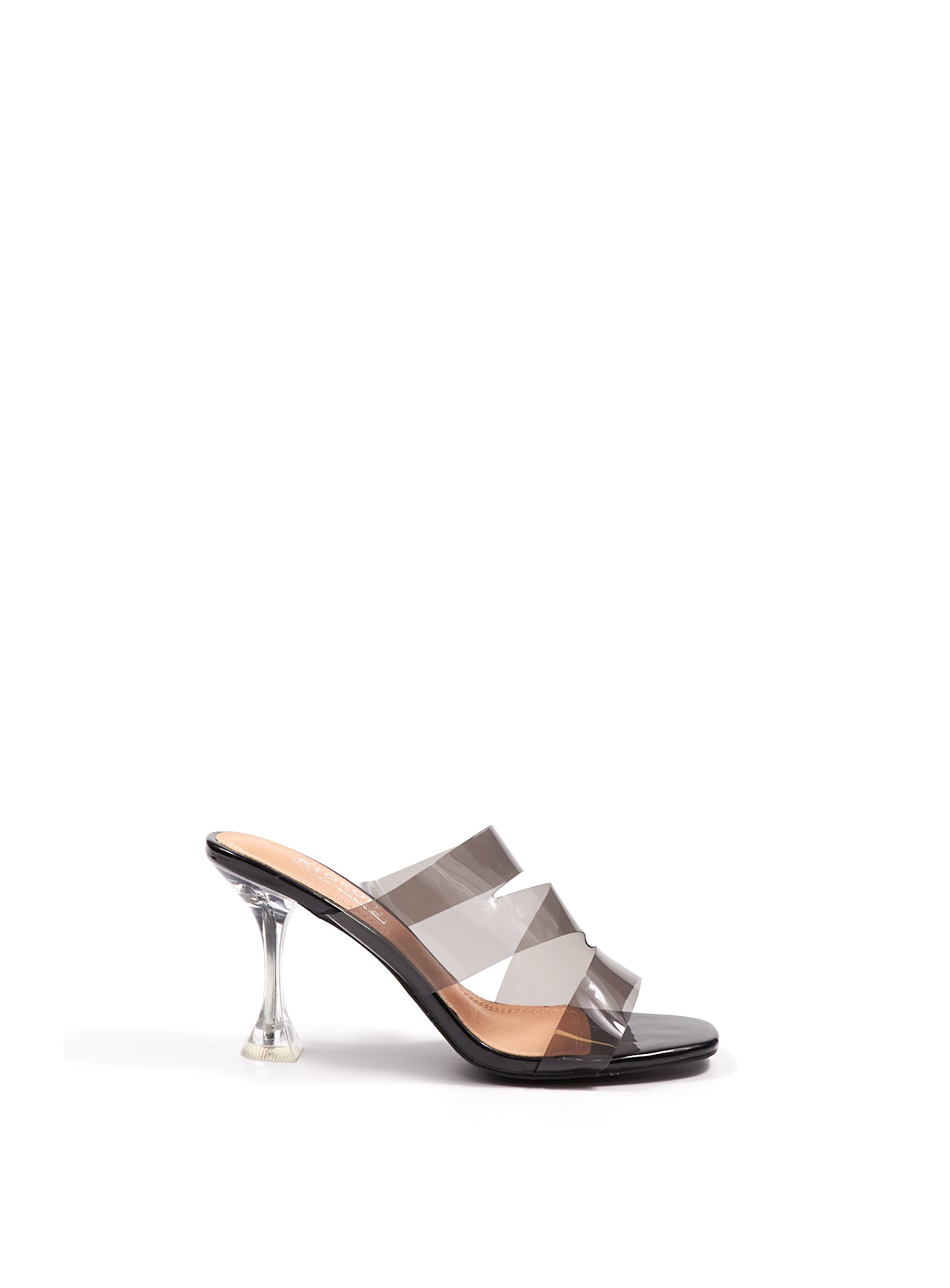Mule Talon Ines - Influence Chaussure, Mules et Sandales, livraison Réunion 974 Noir / 35 Influence