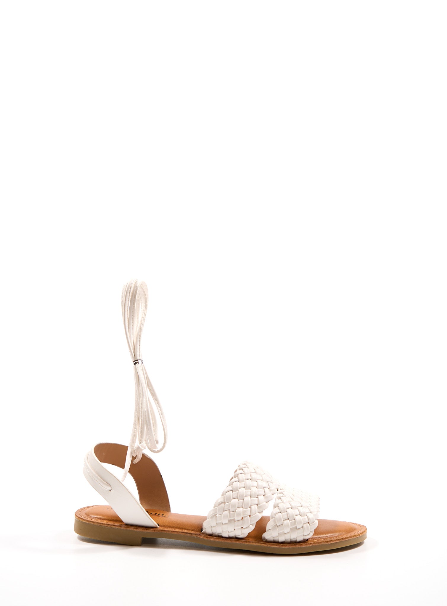 Sandale plate Shelly - Influence Chaussure, Mules et Sandales, livraison Réunion 974 Blanc / 36 Influence