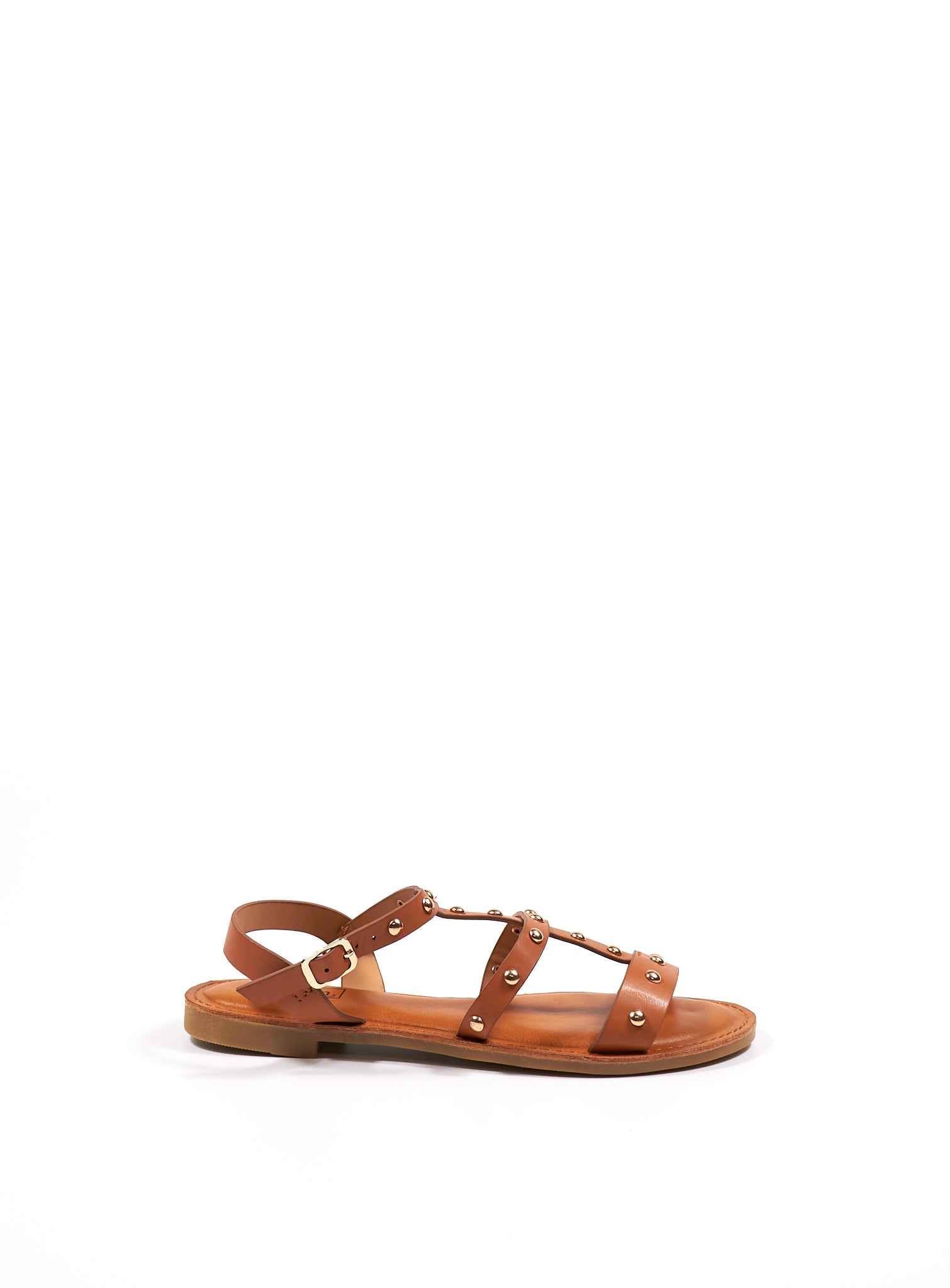 Sandale plate Nora ( nouvelle version ) - Influence Chaussure, Mules et Sandales, livraison Réunion 974 Camel / 36 Influence