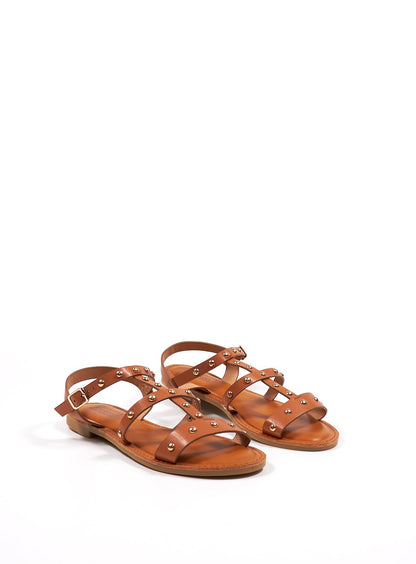 Sandale plate Nora ( nouvelle version ) - Influence Chaussure, Mules et Sandales, livraison Réunion 974 Influence