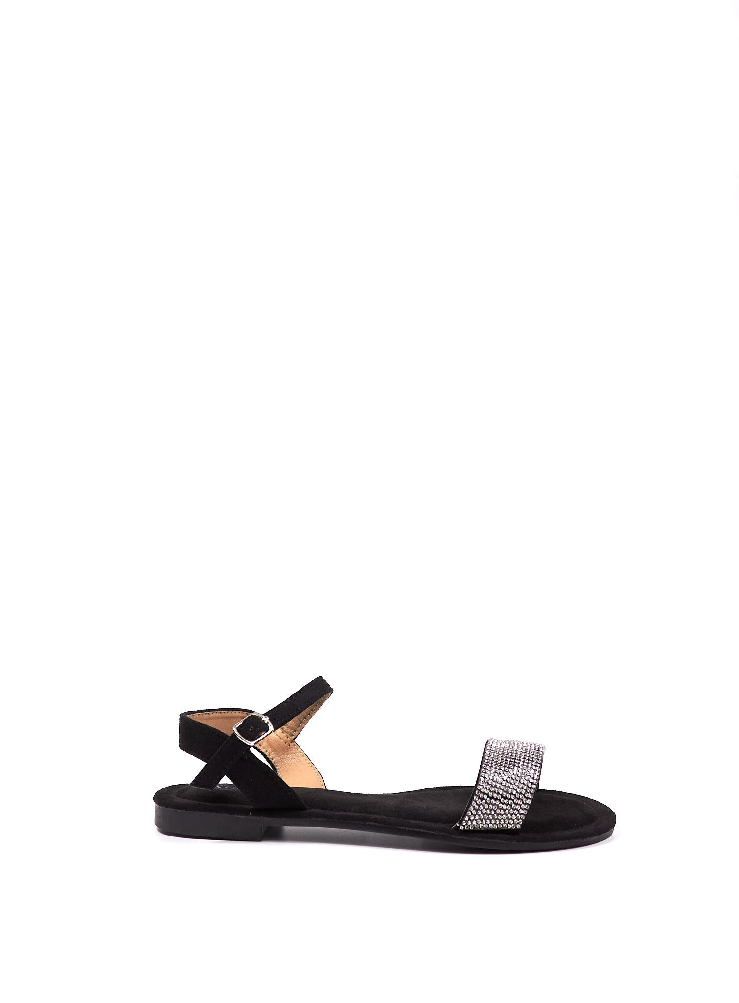 Sandale Plate Ophelia - Influence Chaussure, Mules et Sandales, livraison Réunion 974 Noir / 36 Influence