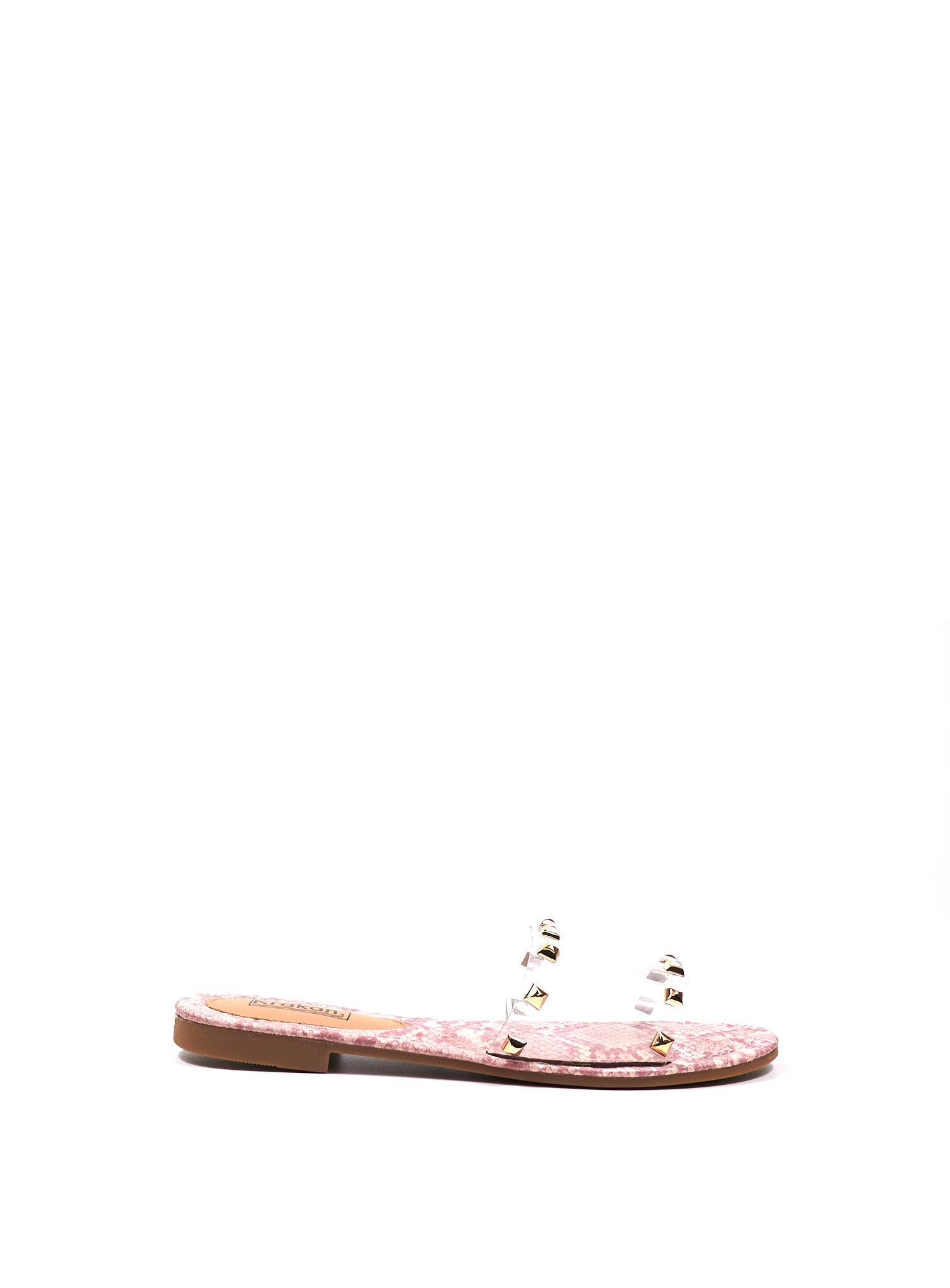 Mule Plate Rosa - Influence Chaussure, Mules et Sandales, livraison Réunion 974 Rose / 36 Influence